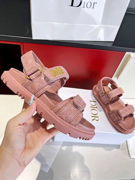 Женские сандалии Dior Dioract  - Pink