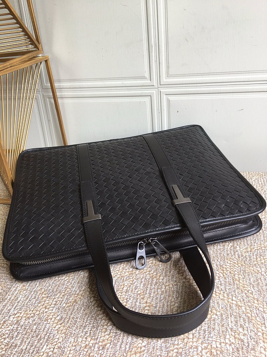 Кожаный портфель Bottega Veneta Premium 40x31x6 см