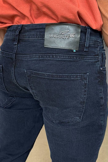Мужские чёрные джинсы Lacoste   
