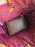 Кожаная сумка Etro с узором пейсли 36x26 см