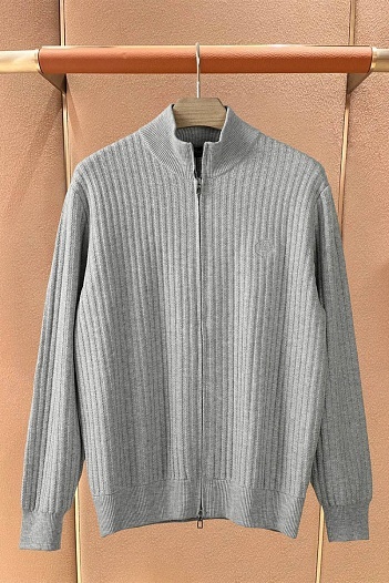 Мужской свитер Loro Piana premium - Grey   