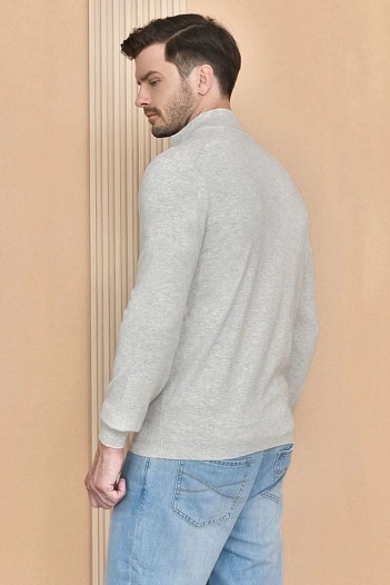 Кашемировый свитер Brunello Cucinelli Premium - Light Grey   