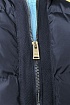 Мужской тёмно-синий жилет Hugo Boss logo-patch