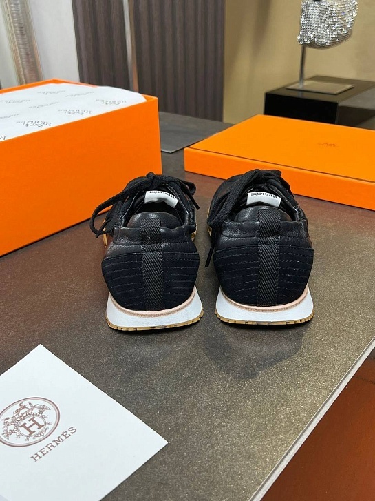 Женские комбинированные кроссовки Hermes Premium