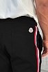 Чёрные спортивные штаны Moncler logo-patch