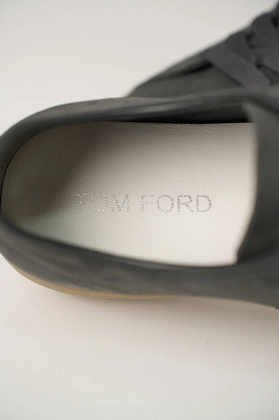 Замшевые кроссовки Tom Ford Cambridge - Grey