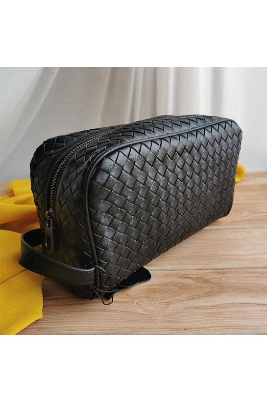 Кожаный несессер Bottega Veneta Intreccio