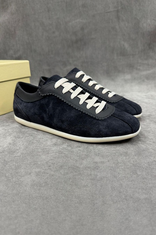 Мужские замшевые кроссовки Brunello Cucinelli