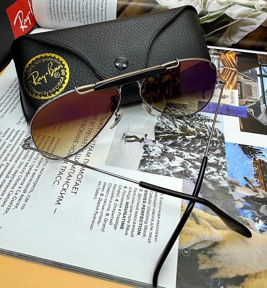 Солнцезащитные очки Ray-Ban Aviator Large Metal