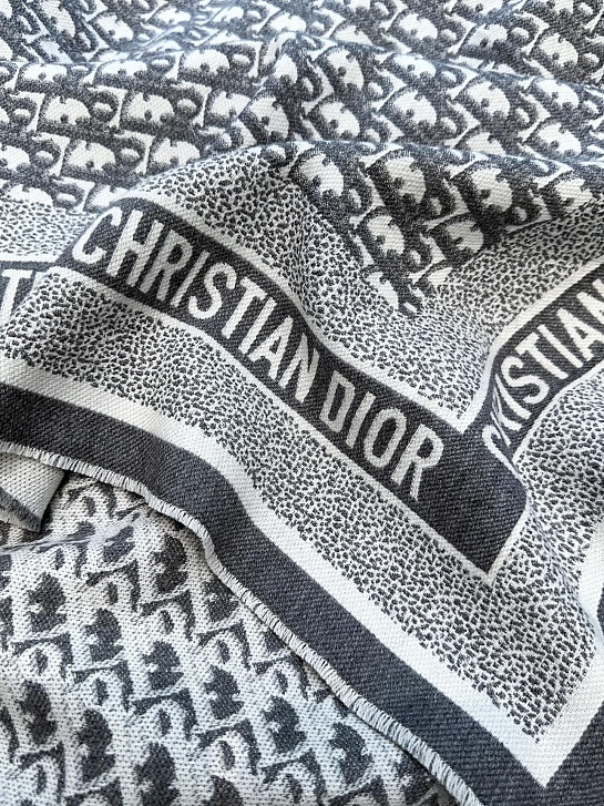 Шарф Dior Oblique Monogram premium 140x140 см