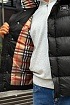 Чёрный жилет Burberry London England logo-patch