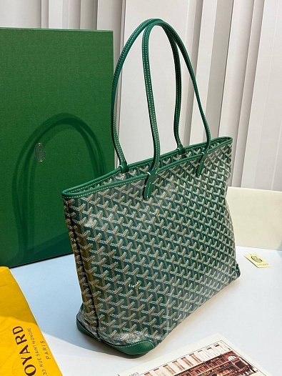 Кожаная сумка Goyard Artois premium 31x24x15 см   