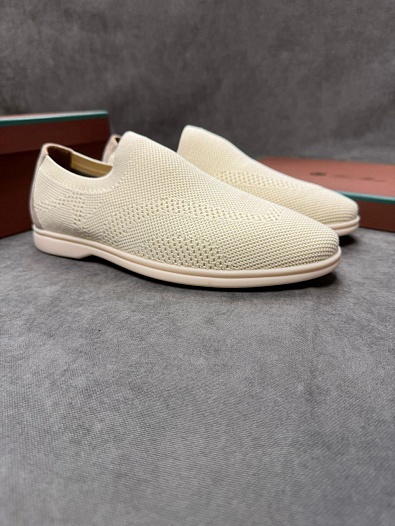 Мужские текстильные лоферы Loro Piana   
