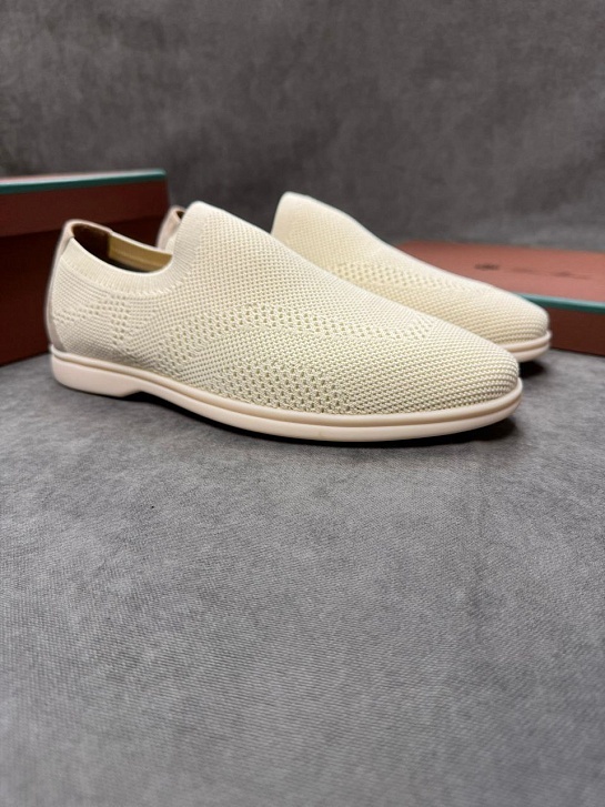 Мужские текстильные лоферы Loro Piana