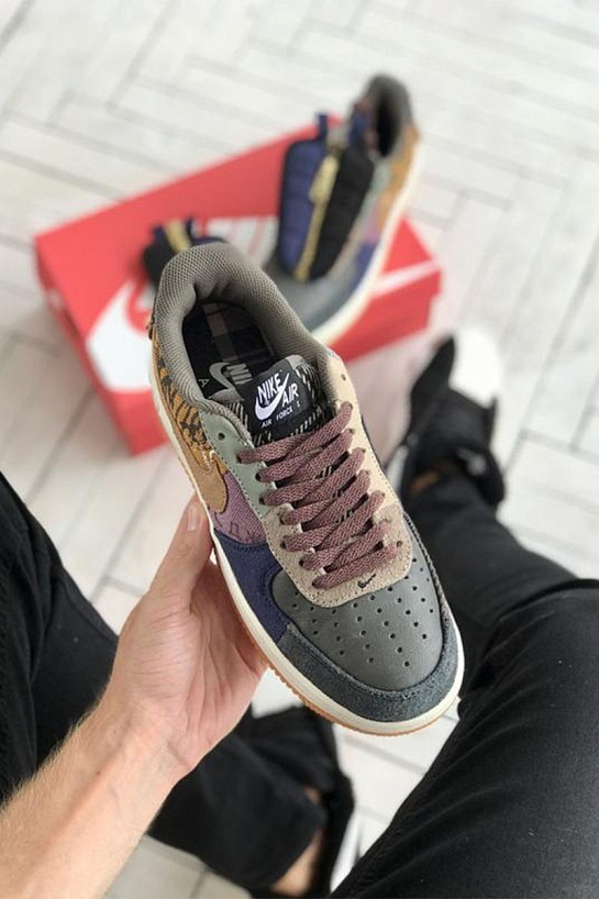 Кроссовки Nike Air Force 1 Travis Scott - Cactus Jack