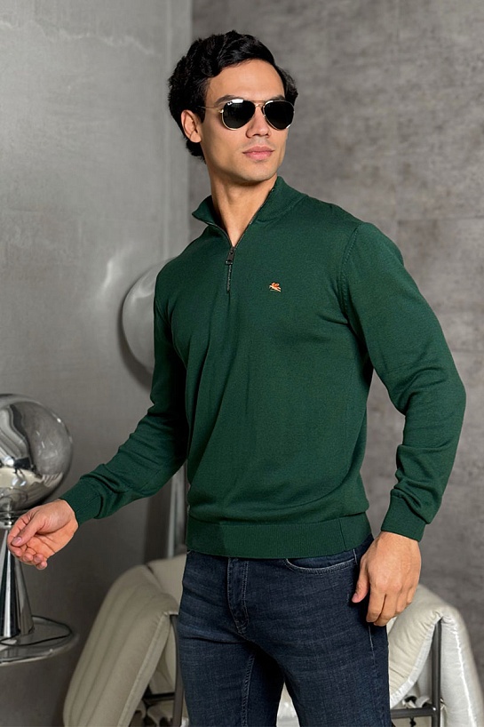 Мужская кофта Etro zip-up - Green
