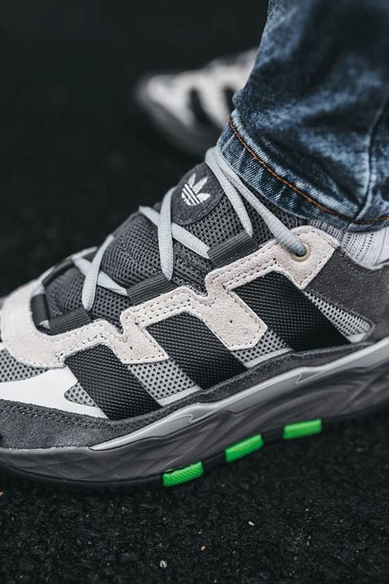 Кроссовки Adidas Niteball - Grey Five