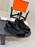 Мужские чёрные кроссовки Hermes Bouncing