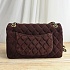 Замшевая сумка Chanel Classic Double Flap 25x14 см