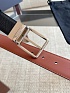 Двусторонний кожаный ремень Zegna premium