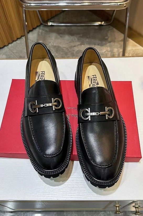 Мужские кожаные лоферы Salvatore Ferragamo
