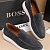 Замшевые лоферы Hugo Boss embossed logo - Grey