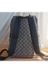 Кожаный рюкзак Louis Vuitton Discovery Damier Graphite 37x40x20 см