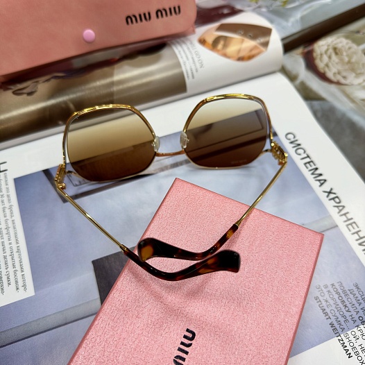 Женские солнцезащитные очки MIU MIU Glimpse   