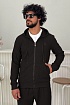 Коричневая кофта на молнии Brunello Cucinelli