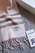 Шарф Burberry two-tone Check premium 168x30 см - Pink