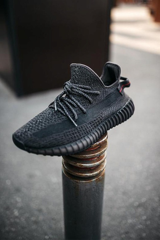 Кроссовки Adidas Yeezy Boost 350 V2 Reflective - Black