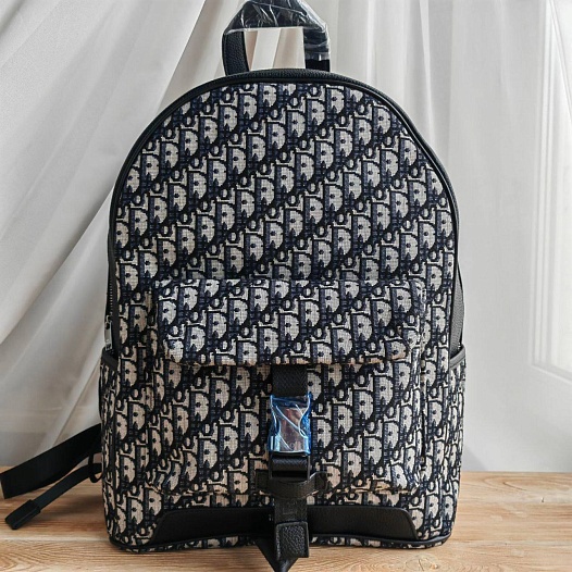 Рюкзак Dior Explorer Oblique Jacquard 40x30 см   