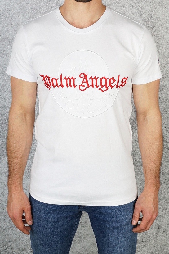 Мужская футболка Palm Angels - White