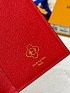 Кожаная обложка для паспорта Louis Vuitton Premium 10x14x2.5 см
