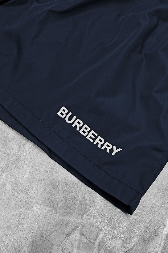 Мужские тёмно-синие шорты Burberry