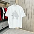 Белая оверсайз футболка Chrome Hearts Premium