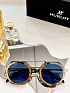 Солнцезащитные очки Hublot Round - Gold / Blue
