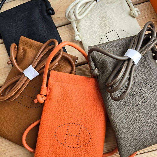 Сумка для телефона Hermes 21x12 см (5 расцветок)   