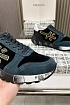 Замшевые кроссовки Premiata Mick - Black / Blue