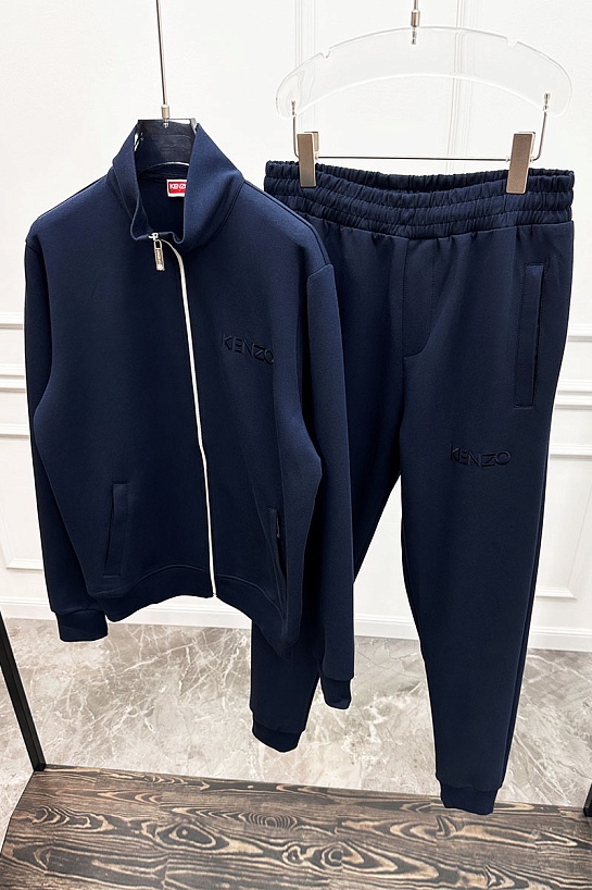 Тёмно-синие спортивные штаны Kenzo "Tiger"