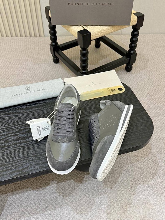 Мужские кроссовки Brunello Cucinelli low-top - Grey