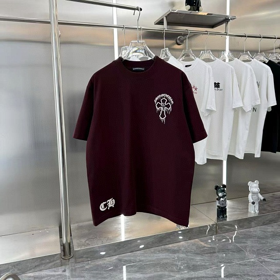 Оверсайз футболка Chrome Hearts Premium