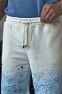 Мужские белые шорты Amiri paint splatter