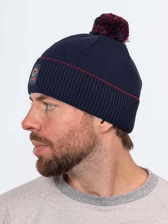 Шапка на флисе Paul & Shark logo-badge - Navy