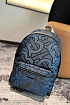 Рюкзак синего цвета Burberry TB Monogram 41x31 см