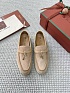 Женские лоферы Loro Piana Summer Charms Walk premium - Light Beige
