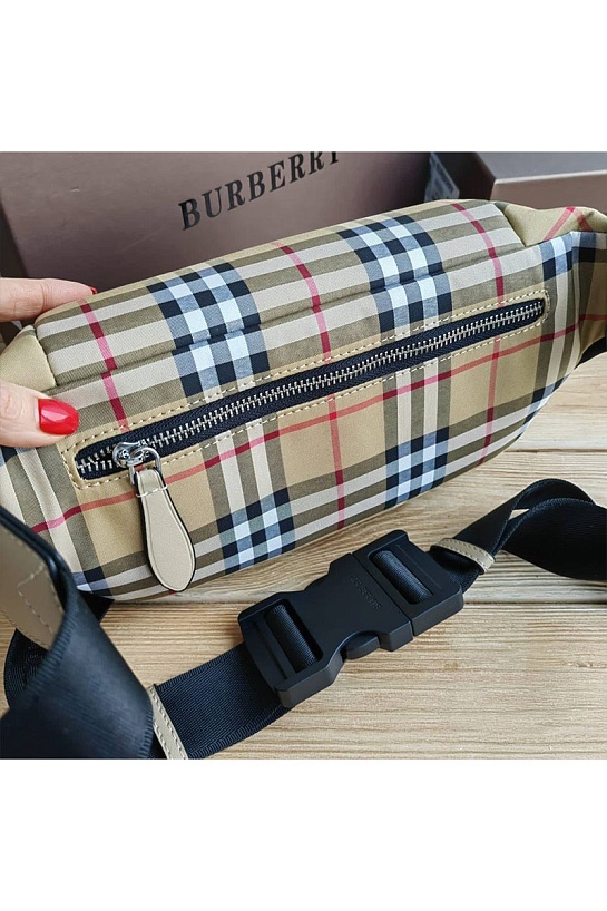 Сумка на пояс Burberry Bum Bag 28x14 см (3 расцветки)