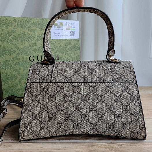 Сумка Gucci x Balenciaga Hourglass Hacker Aria Supreme 23x13 см   