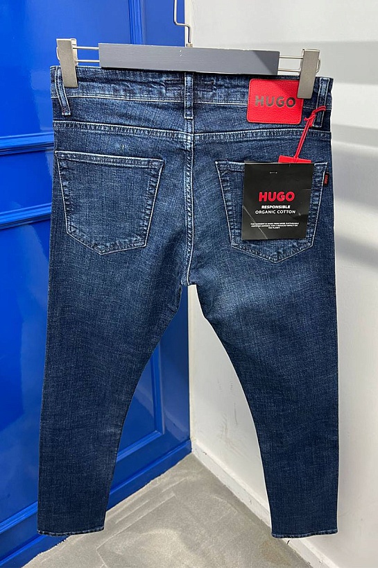Мужские синие джинсы Hugo Boss