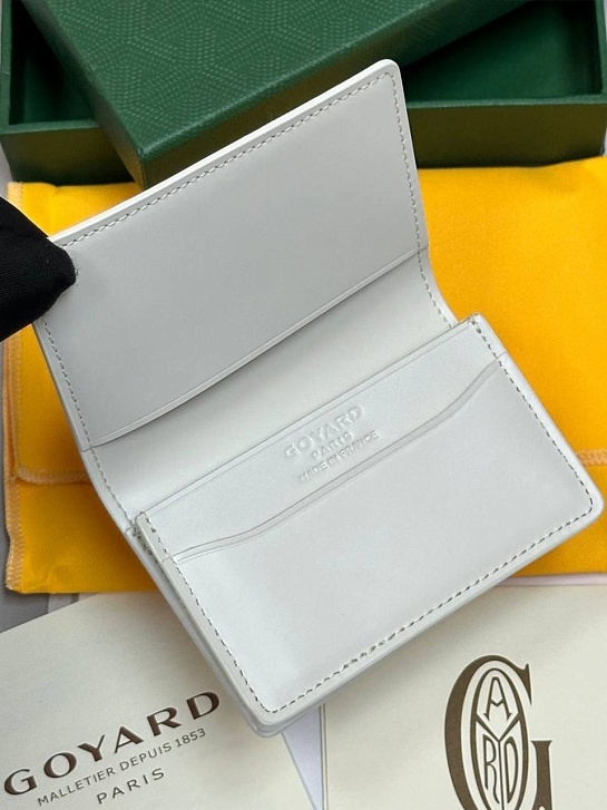 Кошелёк Goyard Malesherbes Premium 10.2x7x1.5 см - White
